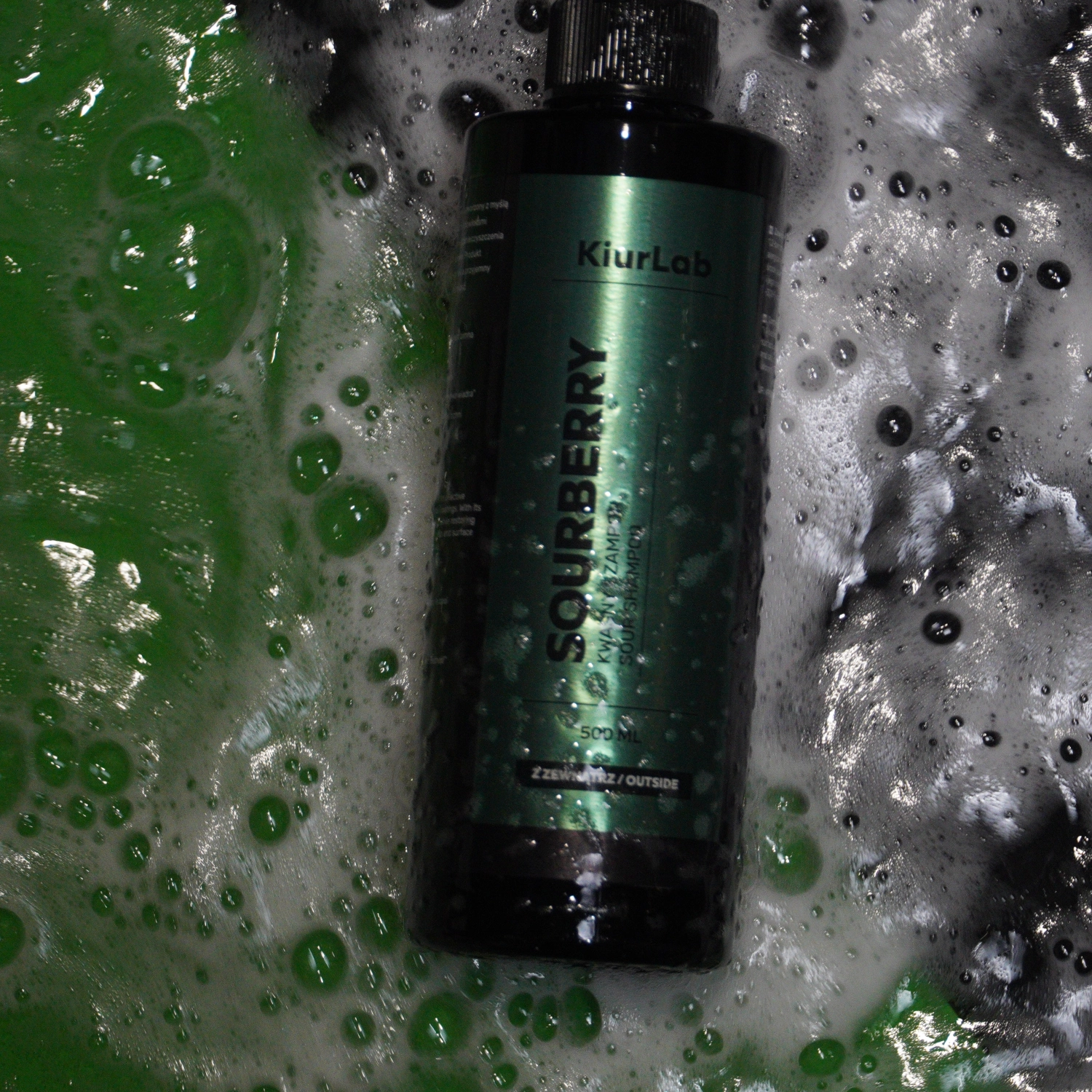KiurLab Car Shampoo 500ml bottle Sourberry for safe washing of vehicles with Ceramic Coating