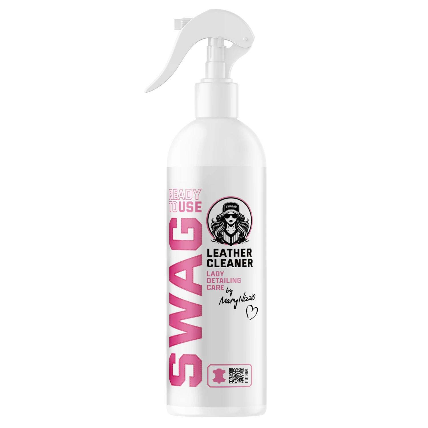 SWAG Detailing Cosmetics Leather Cleaner RTU 500ml Lady Scents for gentle vehicle leather cleaning