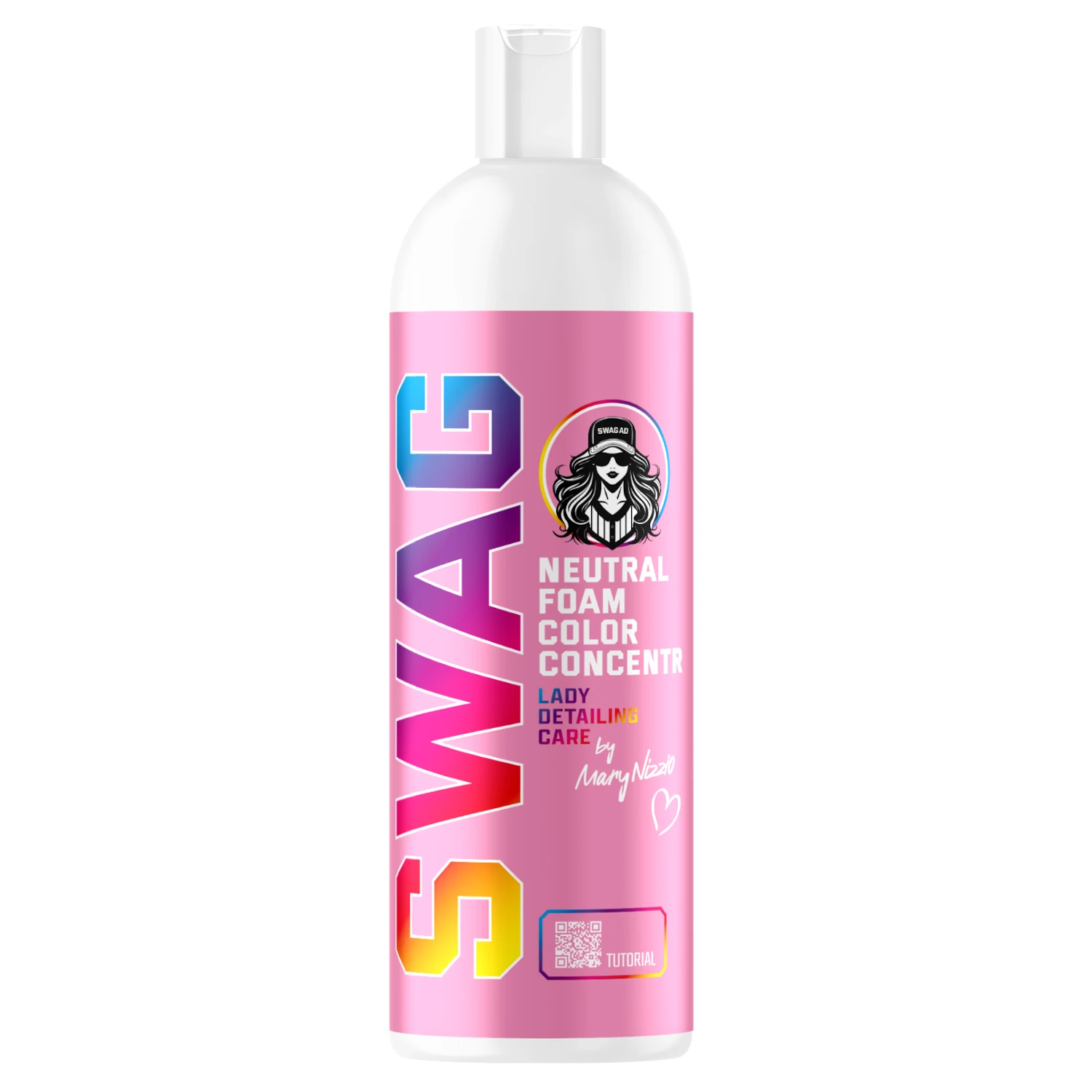 SWAG Neutral Foam 500ml car care shampoo bottle for gentle paint care and Ceramic Coating protection