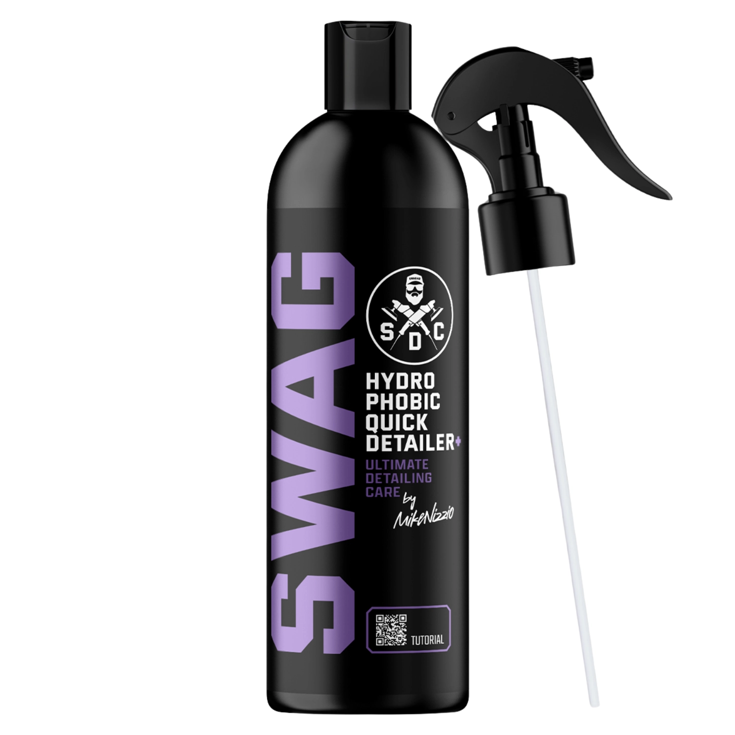 SWAG Hydrofobisk Quick Detailer 500ml sprayflaska för vattenavvisande lackbehandling