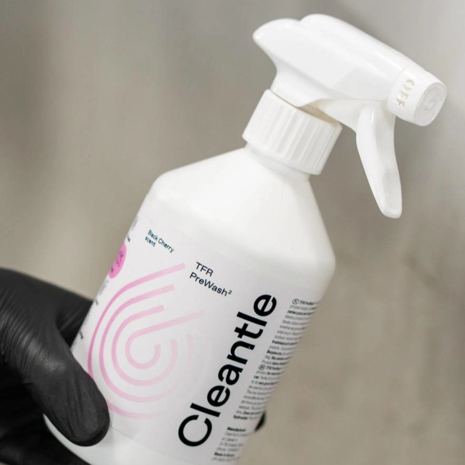 Cleantle TFR PreWash2 förtvättsrengöring 1000ml flaska, lågskummande och biologiskt nedbrytbar formula