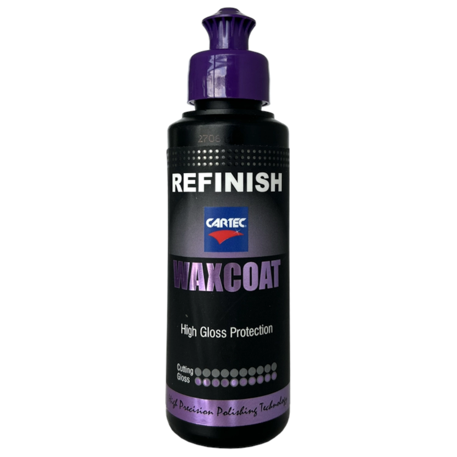 Car wax WaxCoat 150ml tin with carnauba wax for deep, long-lasting high-gloss paint protection