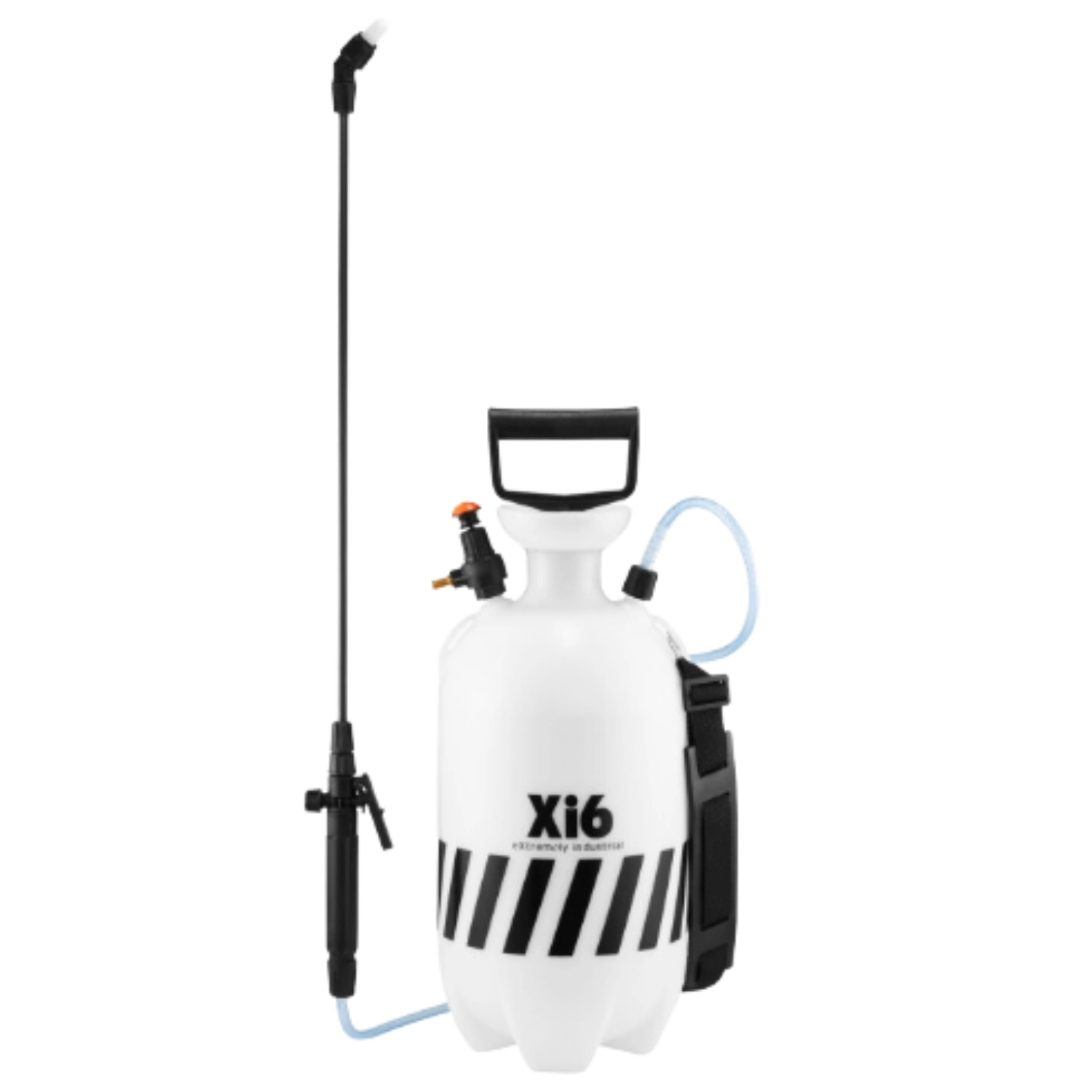 Pressure sprayer 6L with fibreglass lance, compressor connection and safety valve from Kwazar