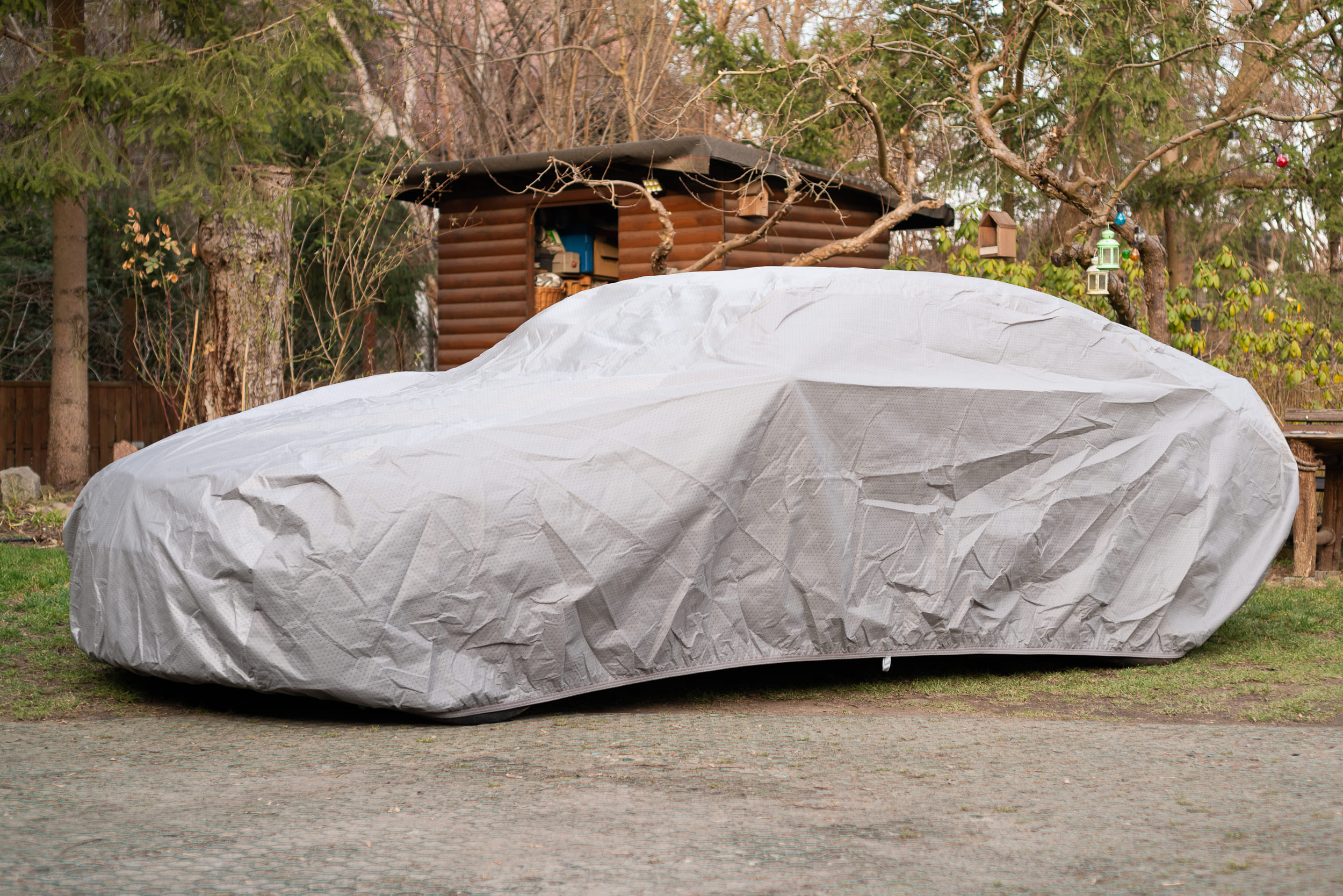 Waterproof NAVA car cover L1 Sedan four layers for cars 455-480cm long and 135-150cm high